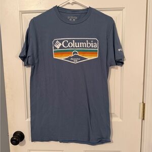 Columbia Men's Blue Logo T-Shirt
